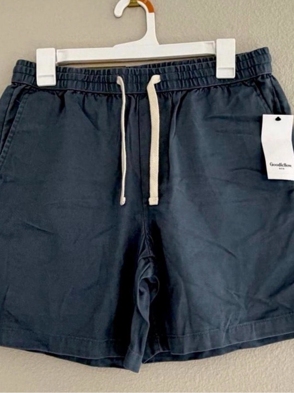 Goodfellow & Co Men’s Navy Elastic Waist Athletic Shorts